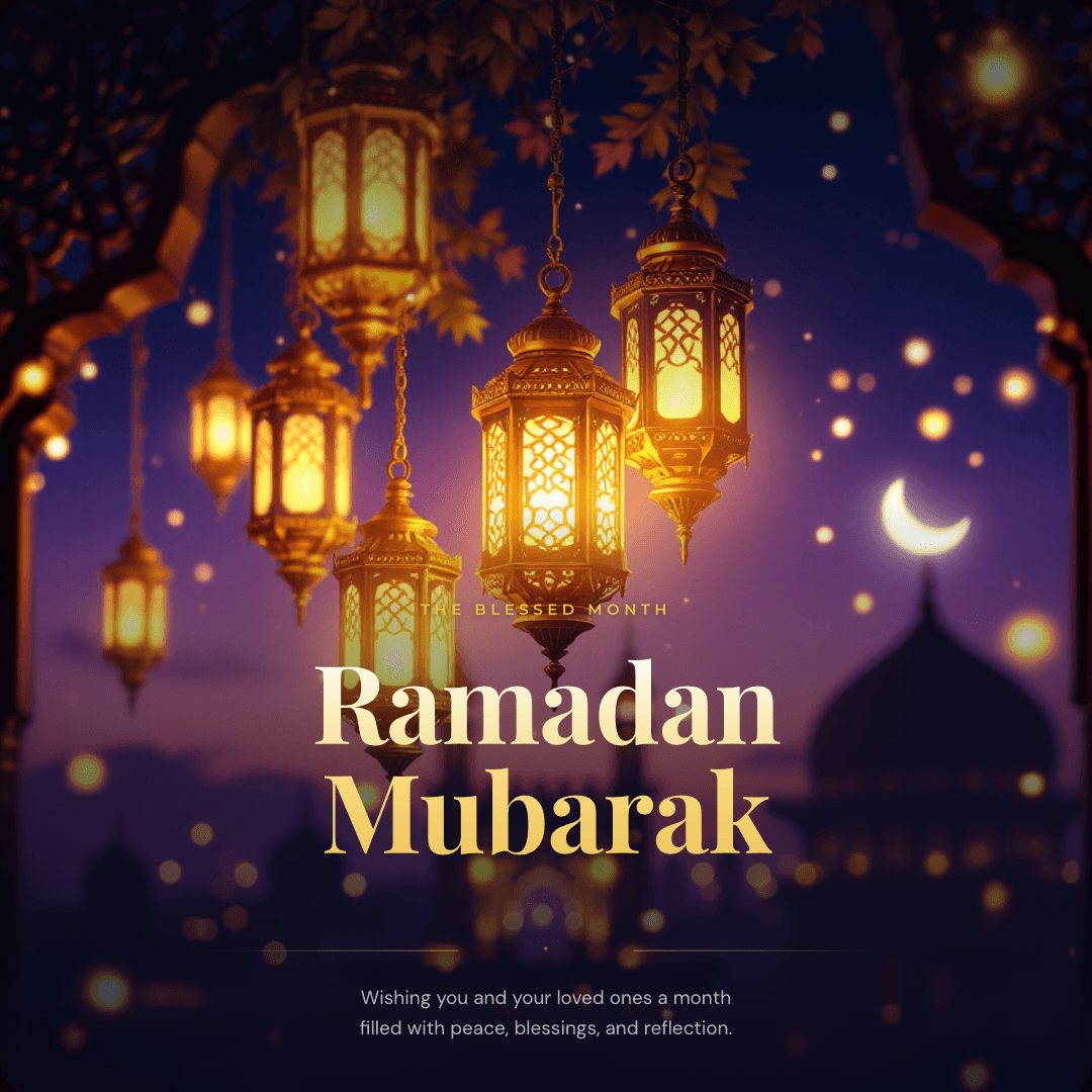 Ramadan campaign post